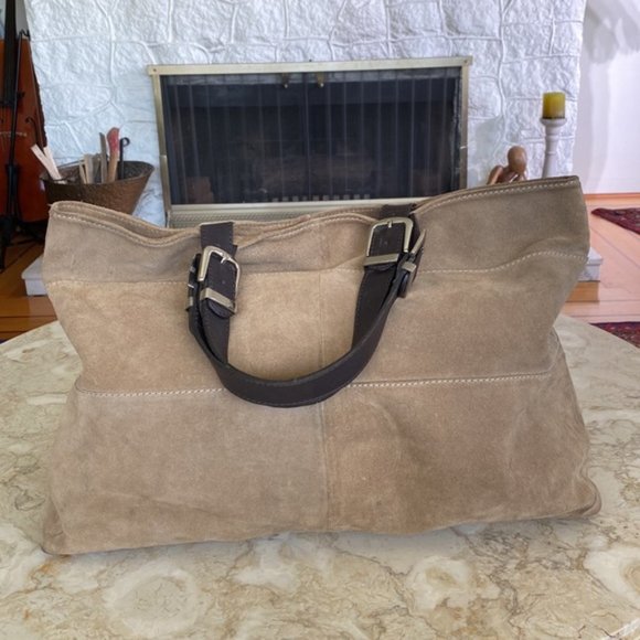 Zara Leather Extra Large Tote Bag - Picture 3 of 9